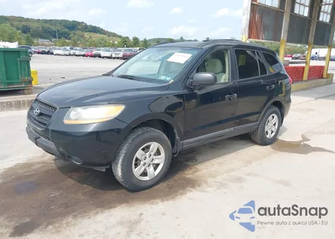 2009 Hyundai Santa Fe Gls z USA, uszkodzony, nr VIN 5NMSG73D29H275989